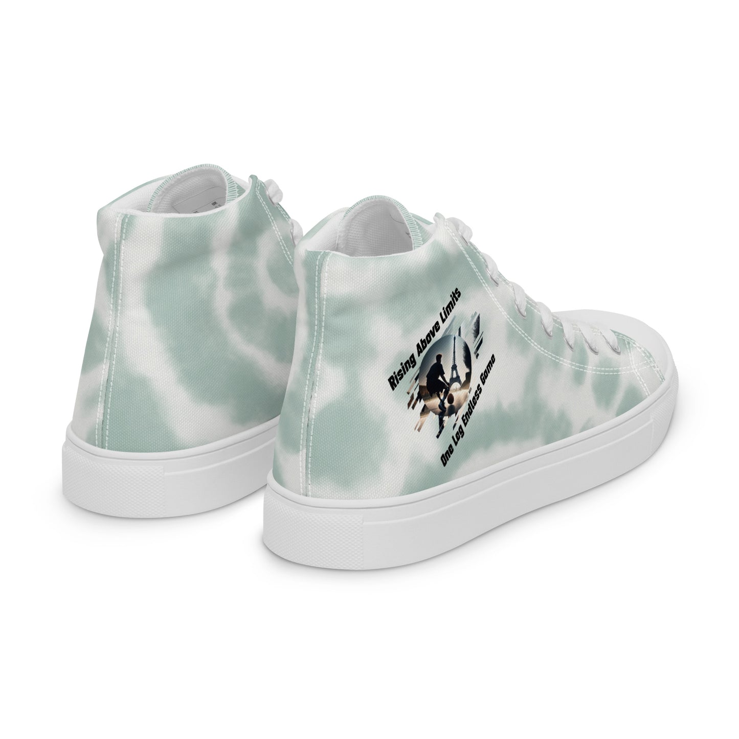 Basket in Paris Men’s high top canvas shoes