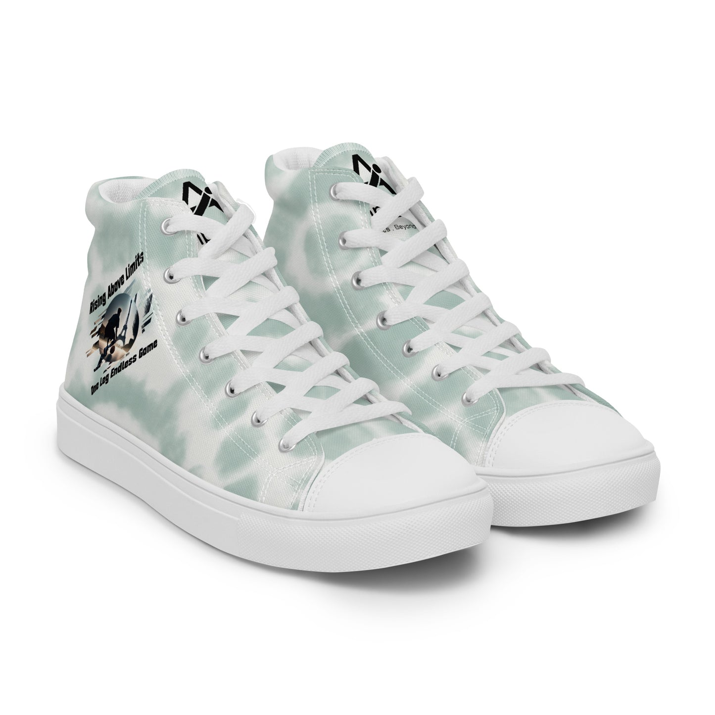Basket in Paris Men’s high top canvas shoes