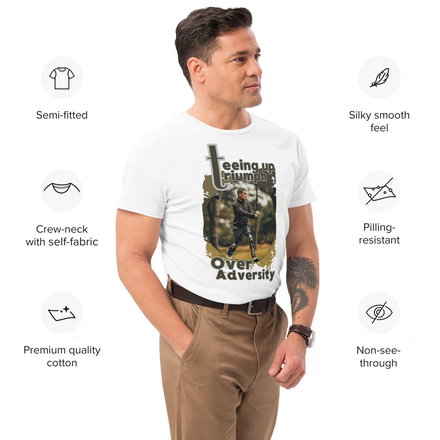 Golf & Prosthetics Premium T-shirt