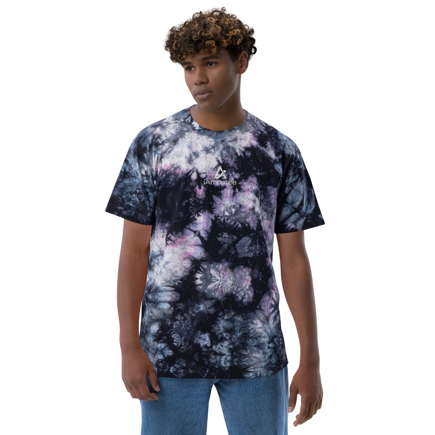 iAmputee Streetwear tie-dye t-shirt