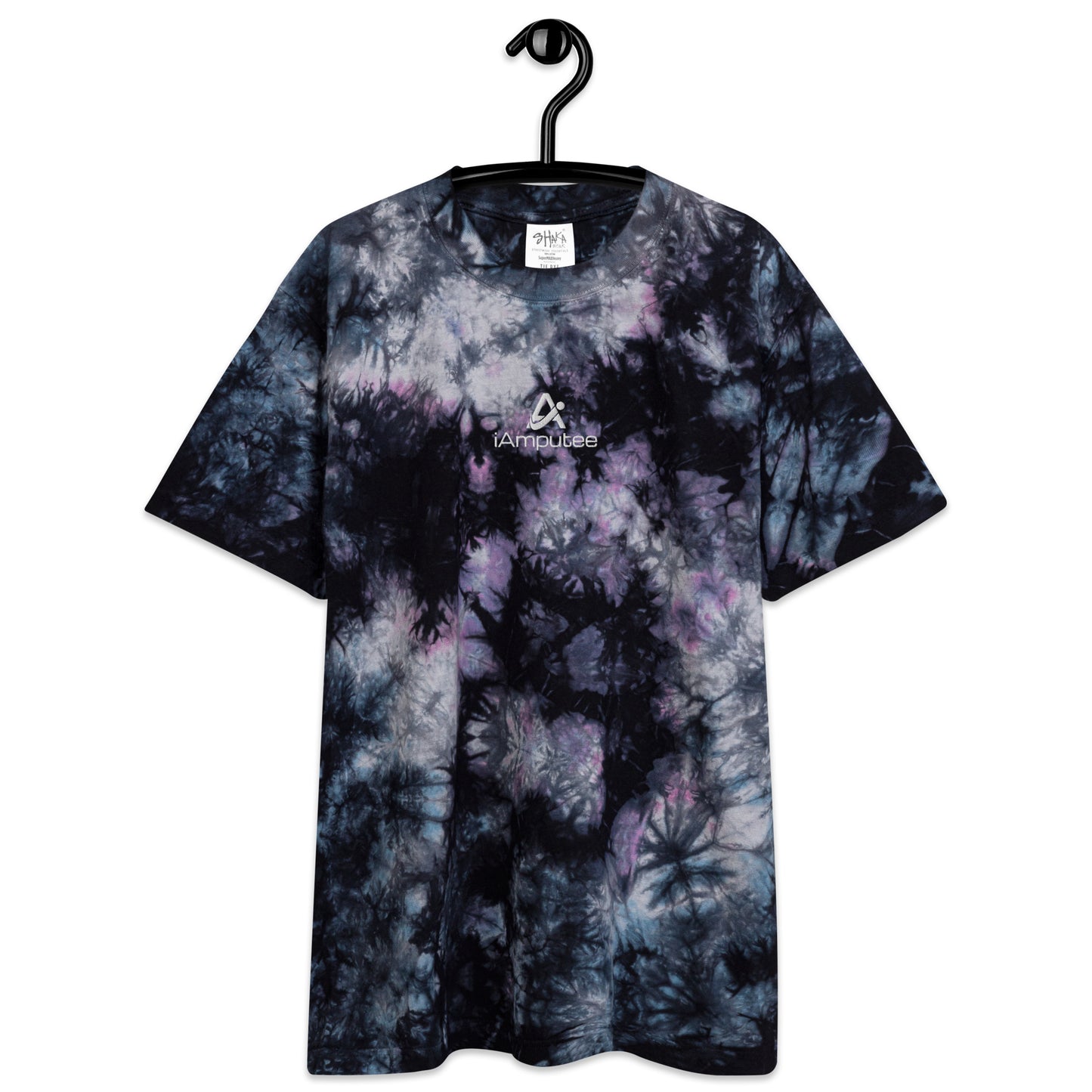 iAmputee Streetwear tie-dye t-shirt