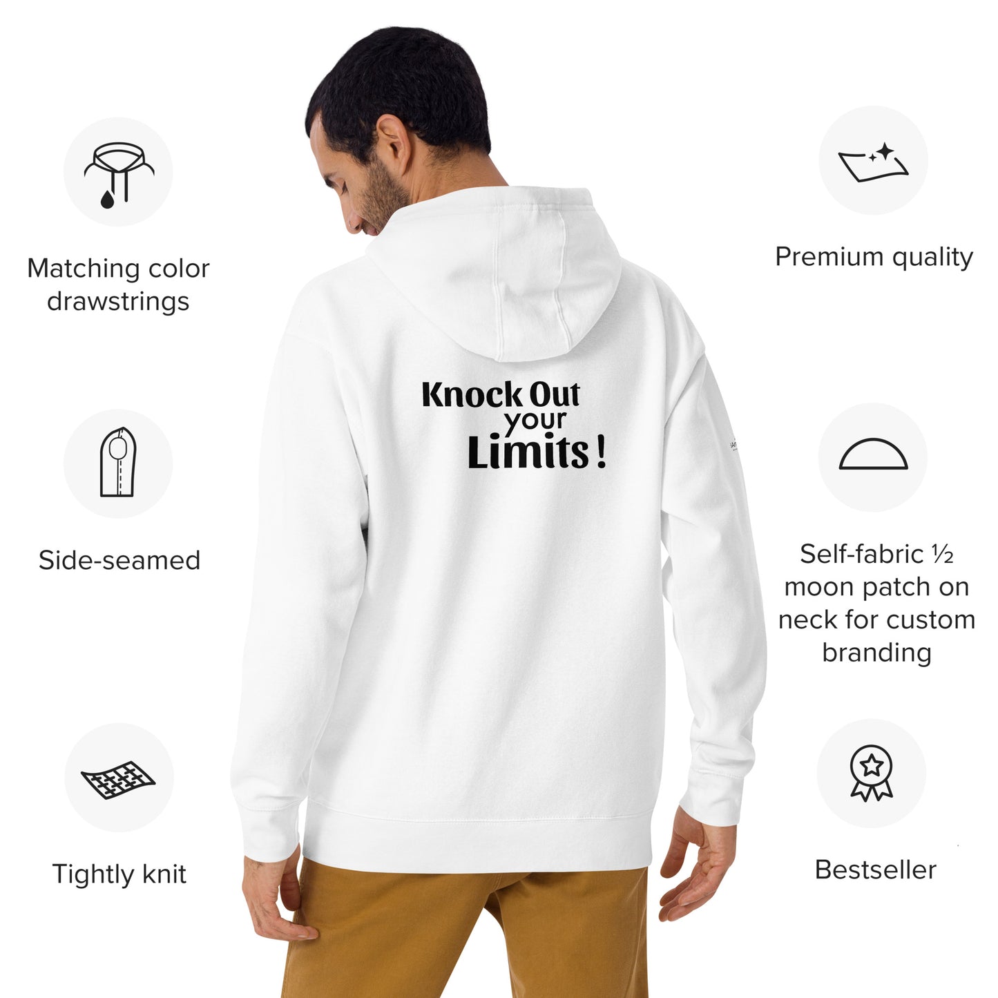 Knock Out Limits Sudadera con capucha unisex