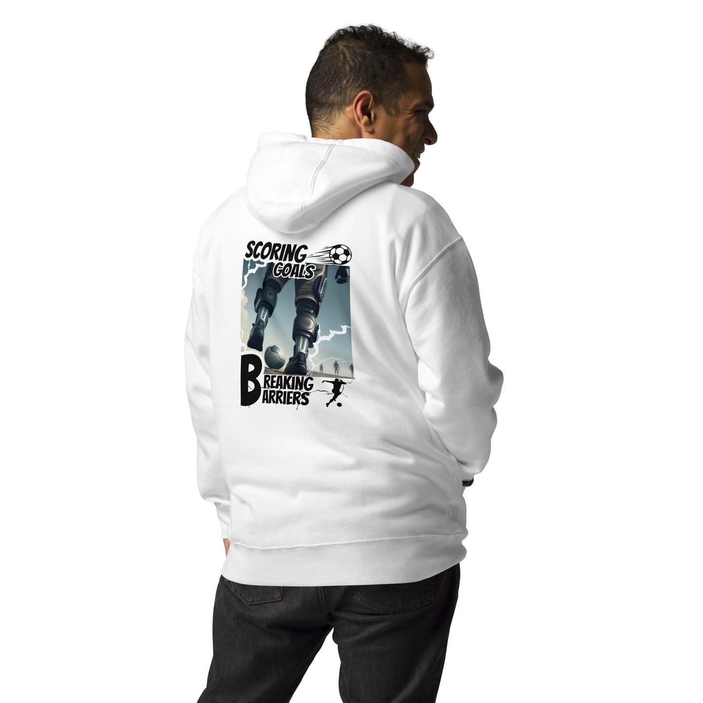 Prosthetic Football Sudadera con capucha unisex
