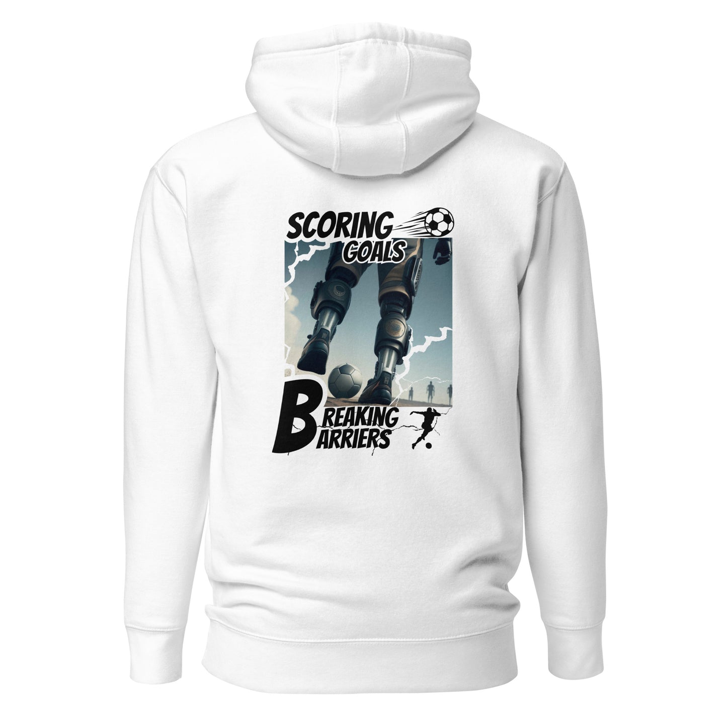 Prosthetic Football Sudadera con capucha unisex