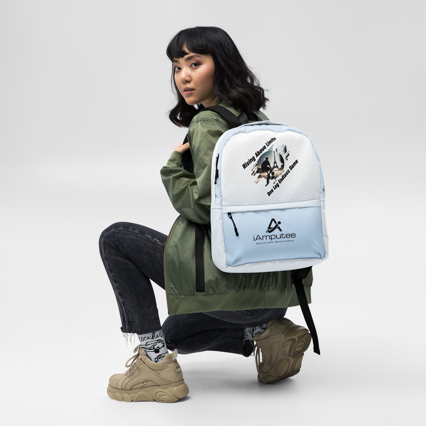 Basket in Paris Backpack