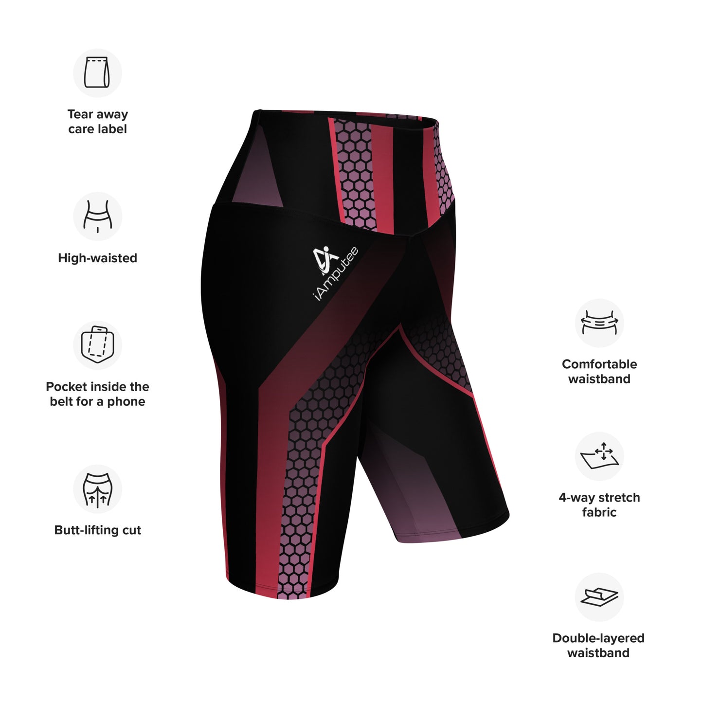 iAmputee Biker Shorts