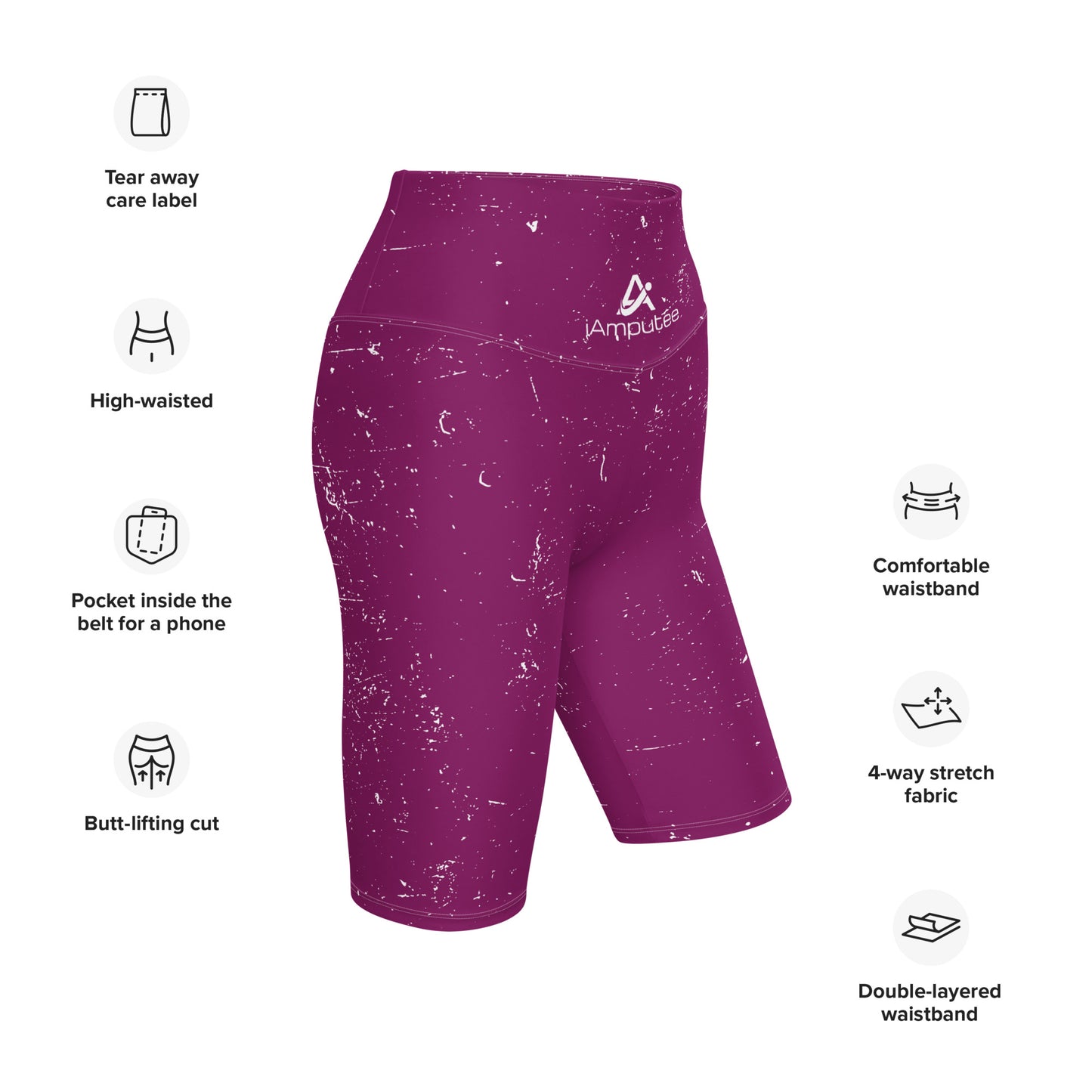 iAmputee Biker Shorts