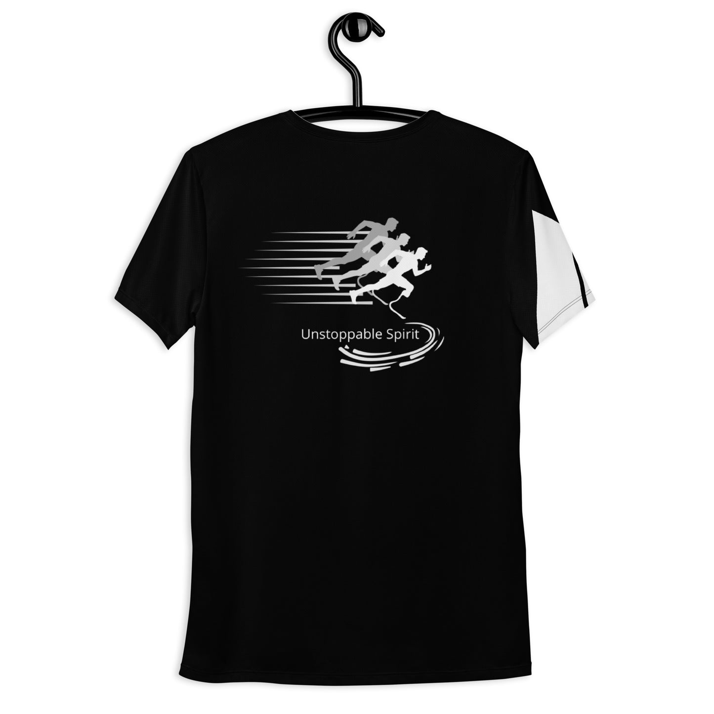 iAmputee Runner Men's Athletic T-shirt