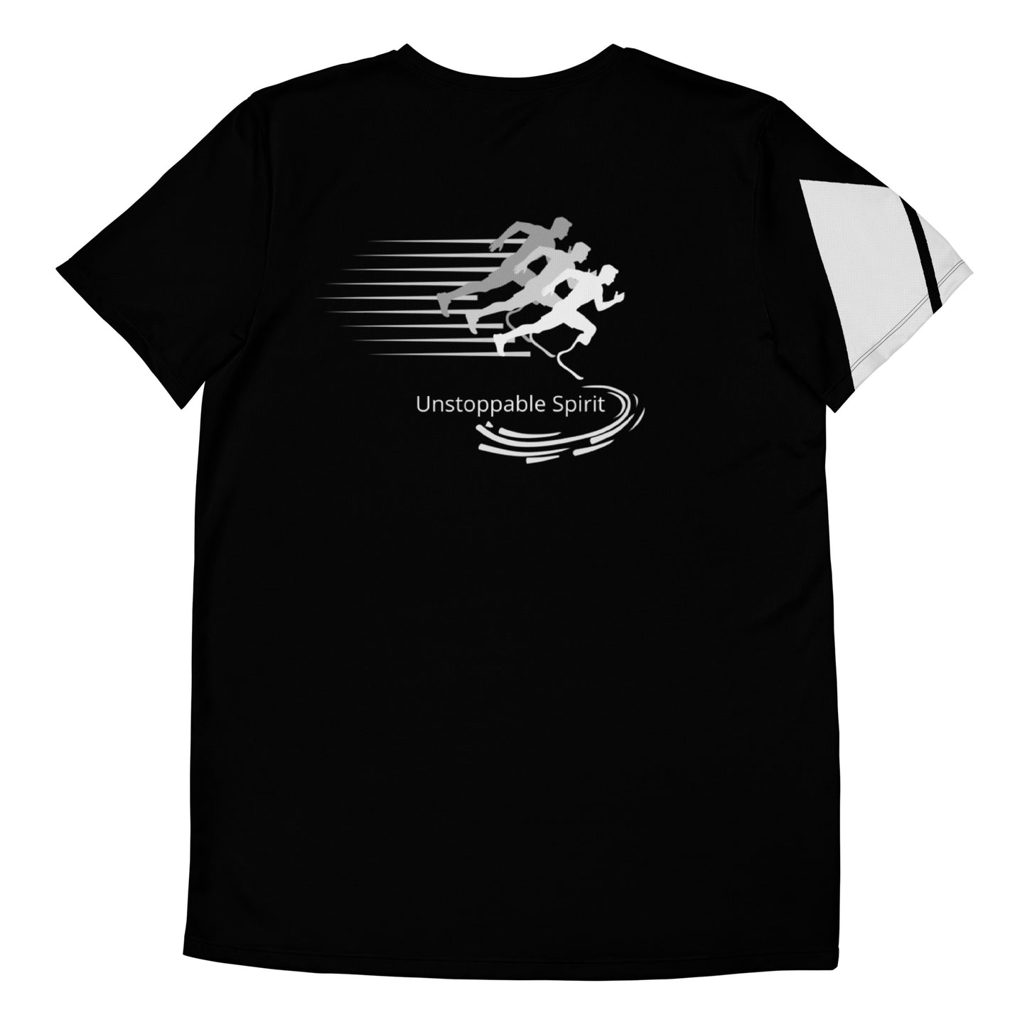 iAmputee Runner Men's Athletic T-shirt