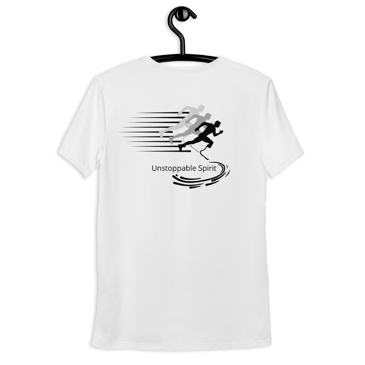 iAmputee Runner Men's Athletic T-shirt