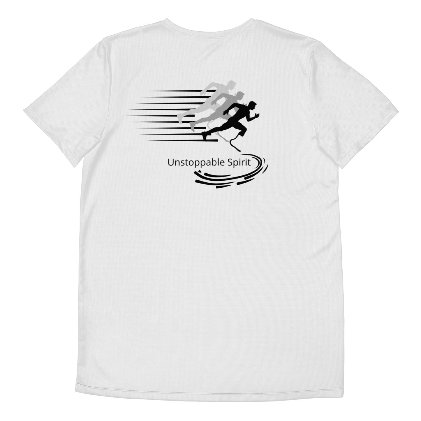 iAmputee Runner Men's Athletic T-shirt