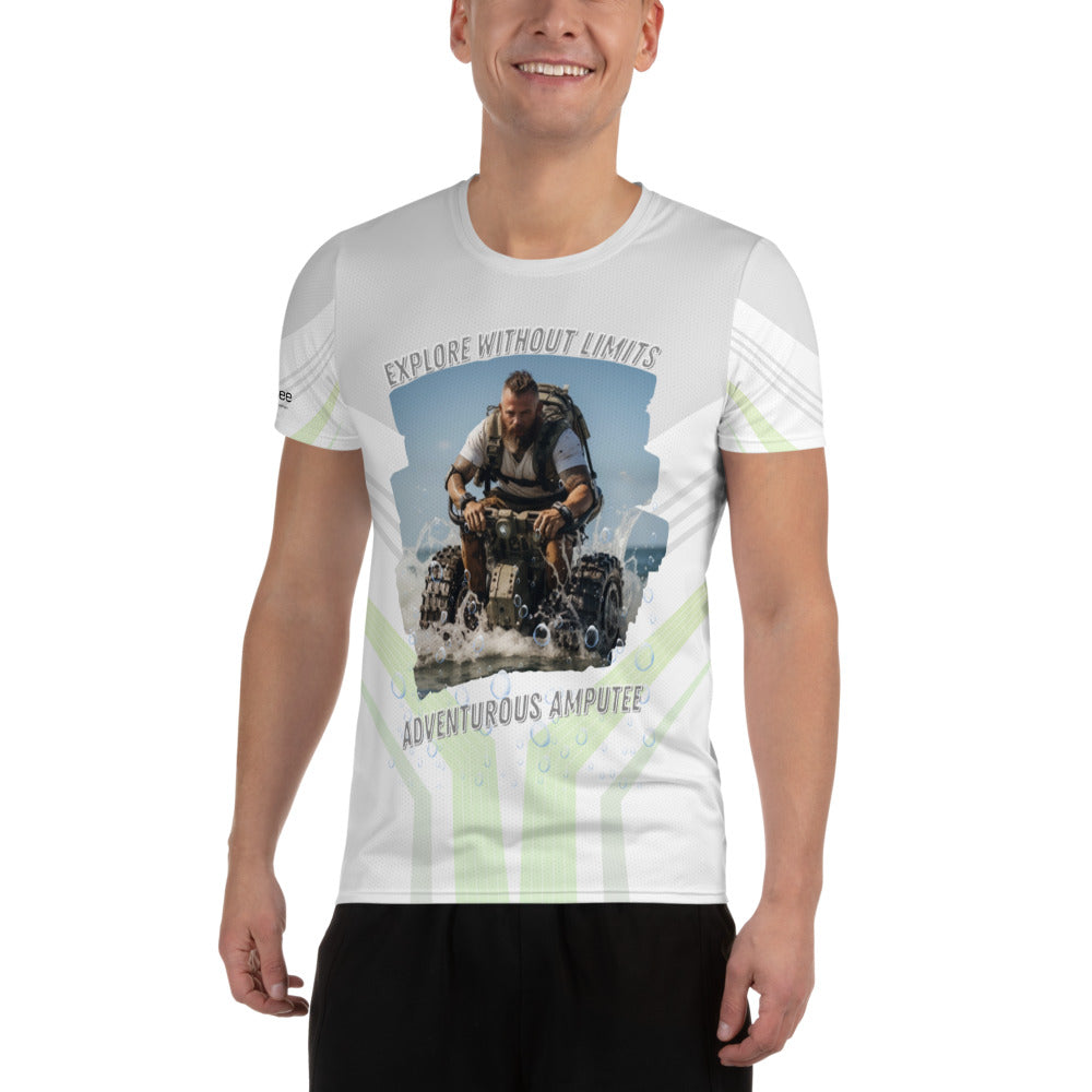 Limitless Ride Men's Athletic T-shirt