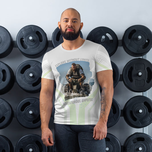 Limitless Ride Men's Athletic T-shirt