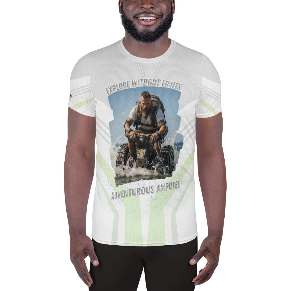 Limitless Ride Men's Athletic T-shirt
