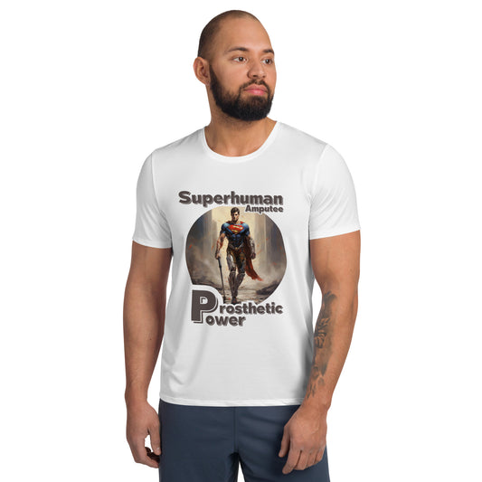 Camiseta atlética masculina Super Amputee