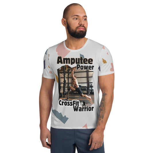 Amputee Power Men's Athletic T-shirt