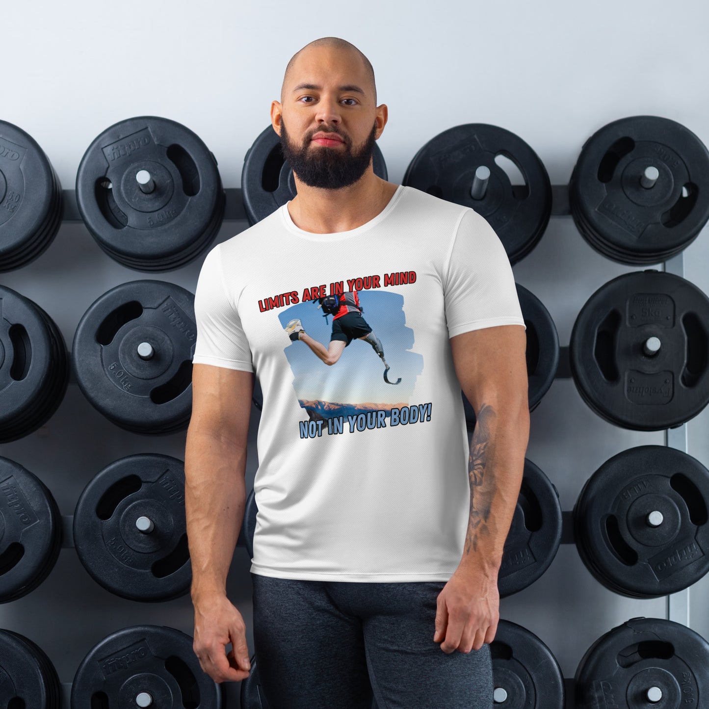 Limits Men's Athletic T-shirt
