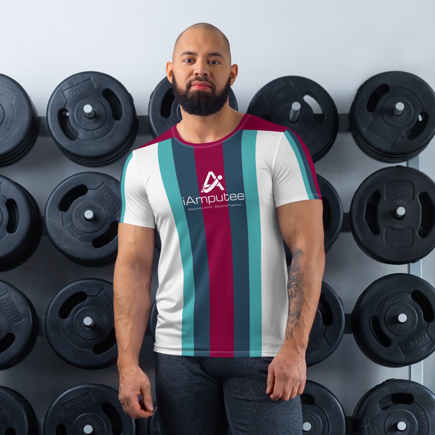 iAmputee Men's Athletic T-shirt