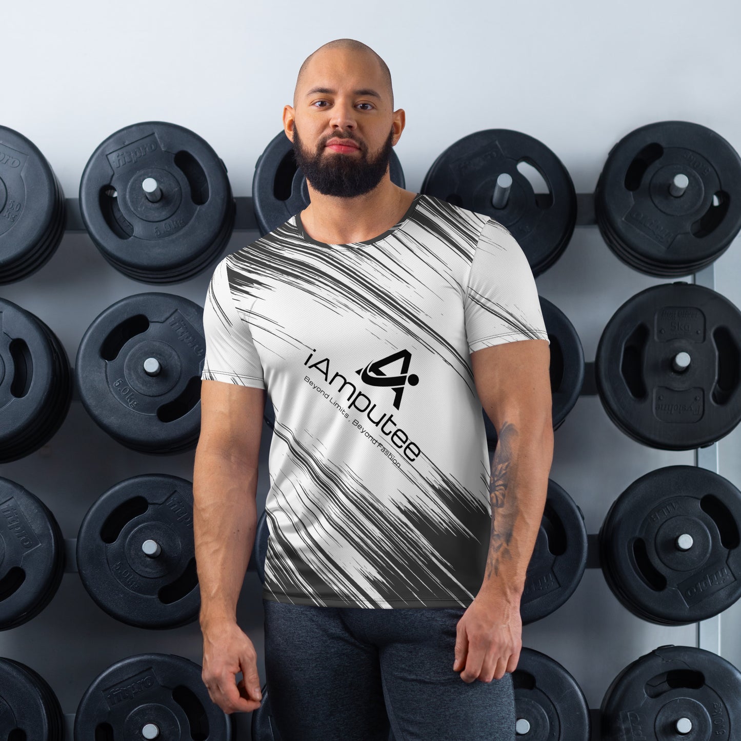 iAmputee Men's Athletic T-shirt