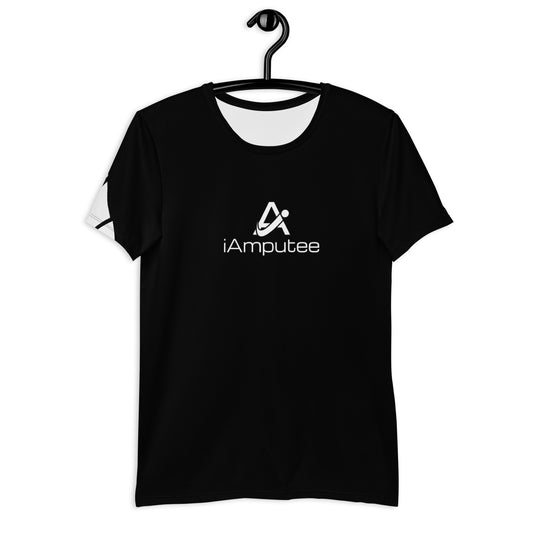 iAmputee Runner Men's Athletic T-shirt