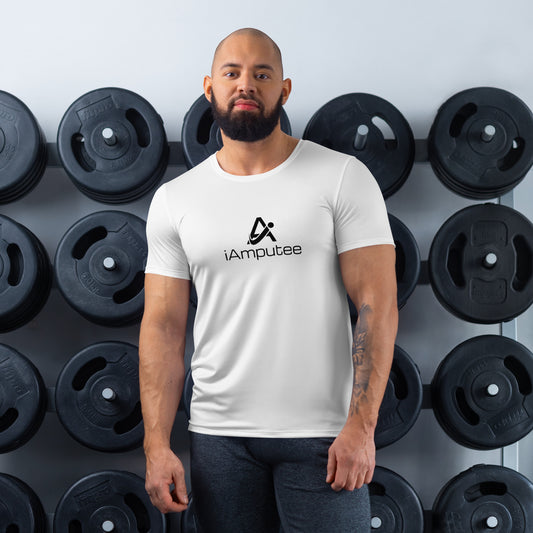iAmputee Runner Men's Athletic T-shirt