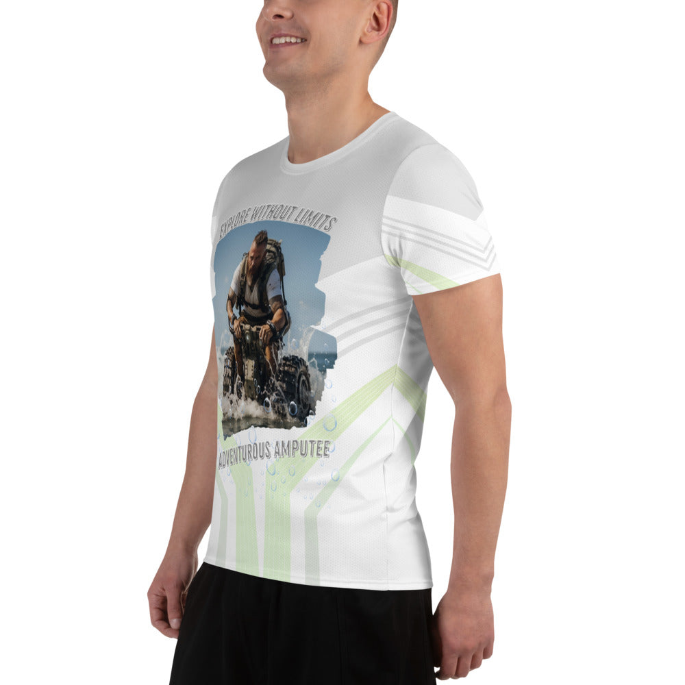 Limitless Ride Men's Athletic T-shirt