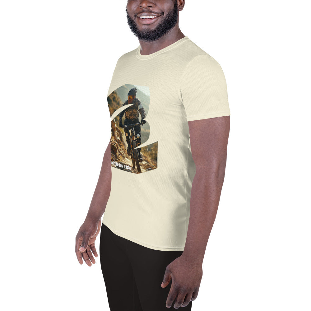 Limitless Ride Men's Athletic T-shirt