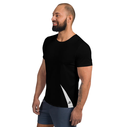 iAmputee Black Men's Athletic T-shirt