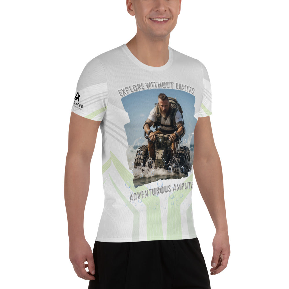 Limitless Ride Men's Athletic T-shirt