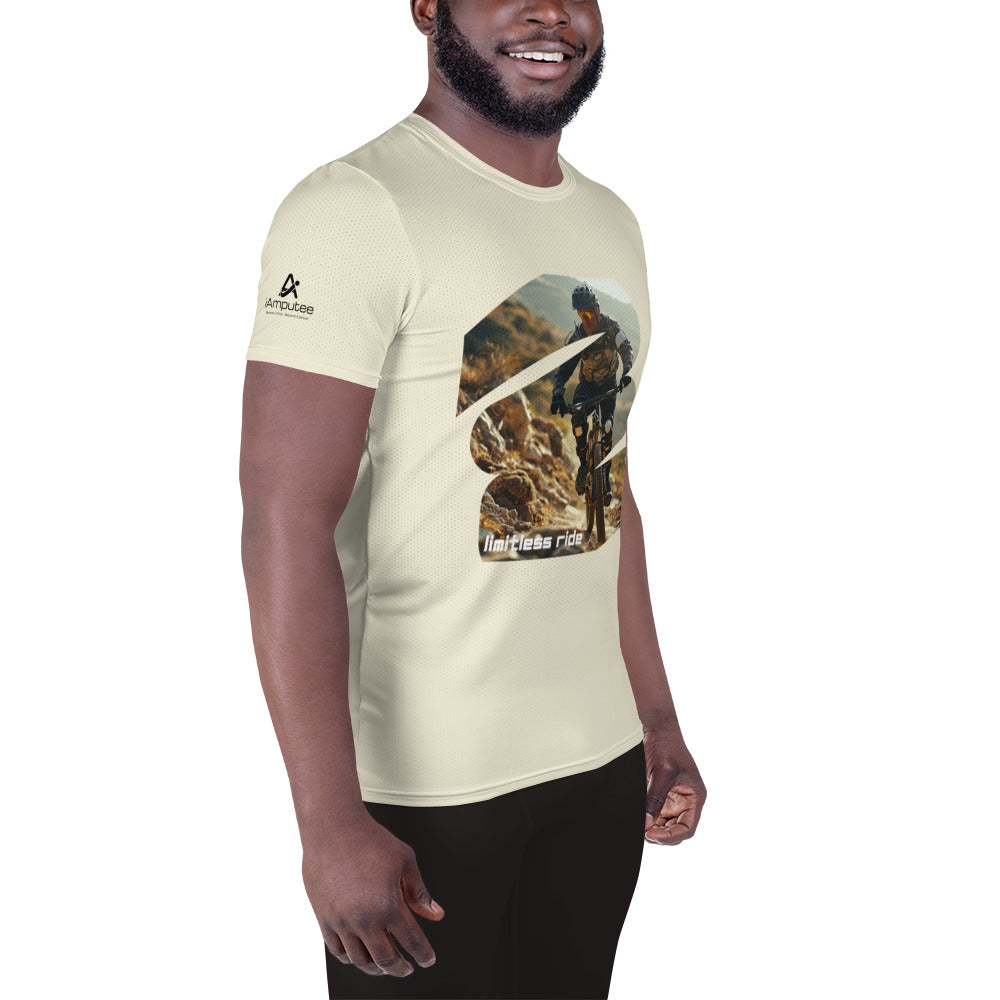 Limitless Ride Men's Athletic T-shirt