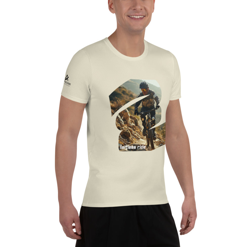 Limitless Ride Men's Athletic T-shirt