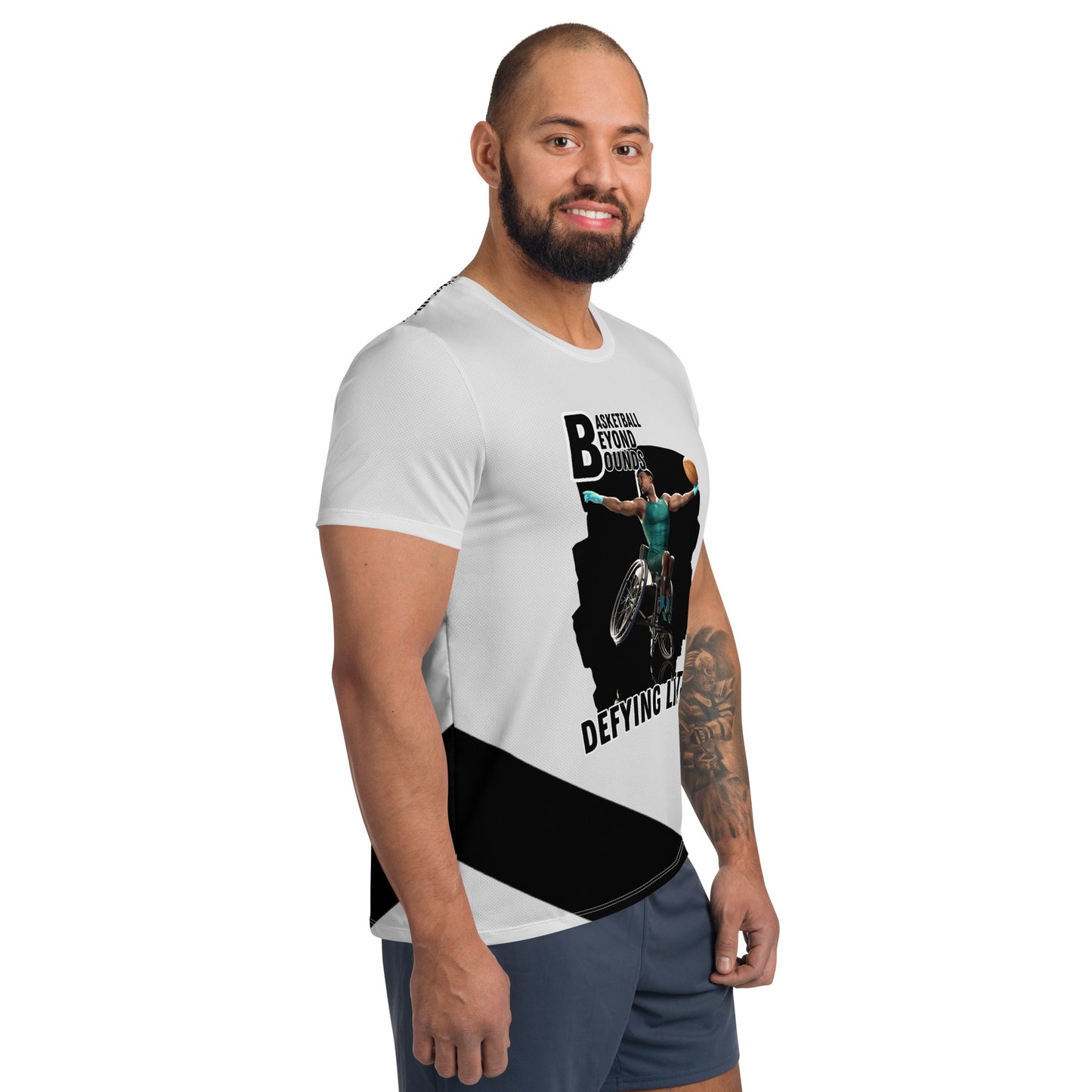 Basketball Beyond Bounds Men's Athletic T-shirt