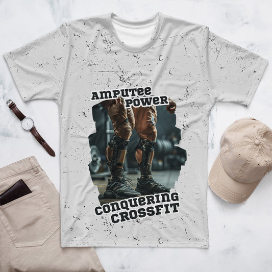 Amputee Crossfit Camiseta Fit Hombre 