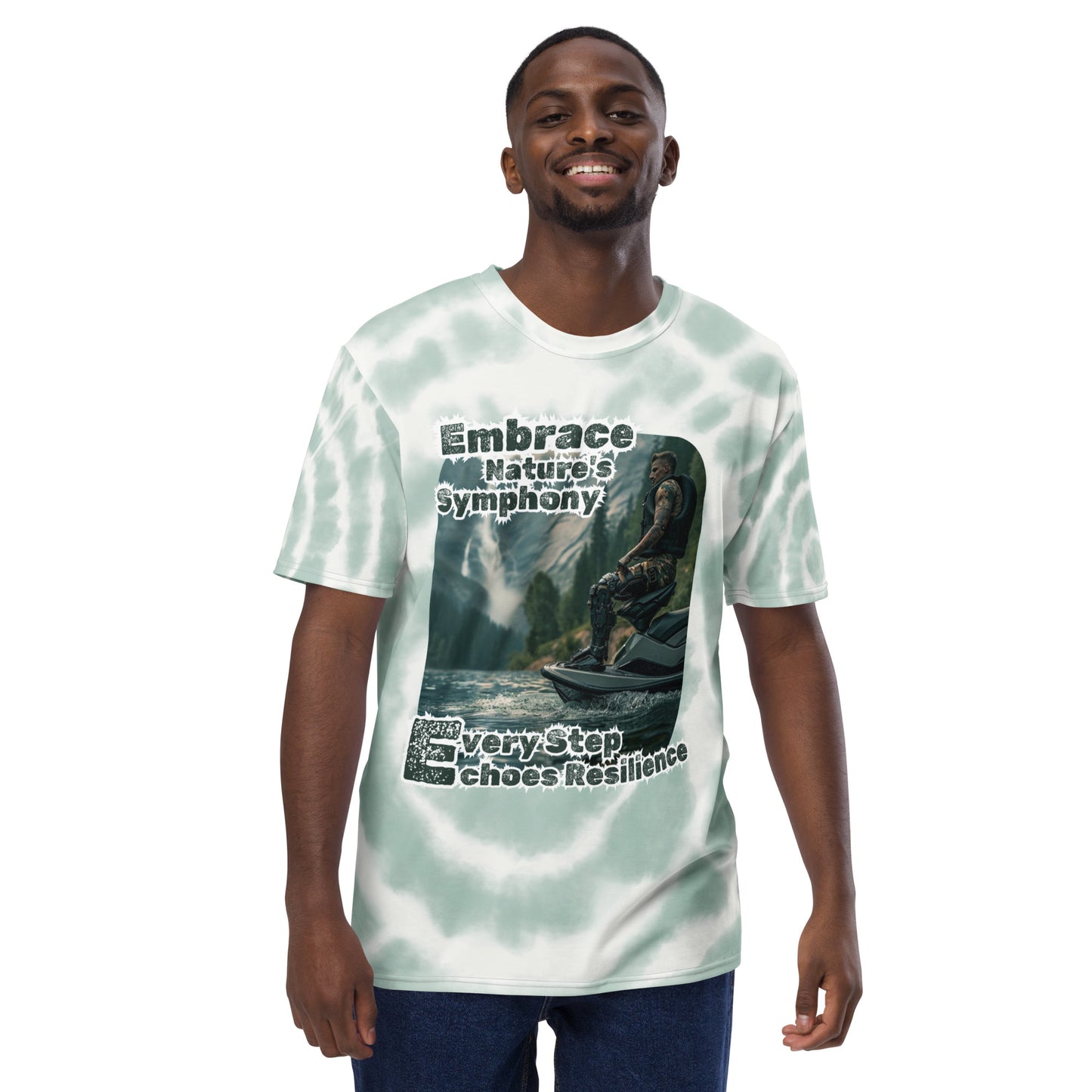 Embrace Nature on Prosthetics Men's t-shirt