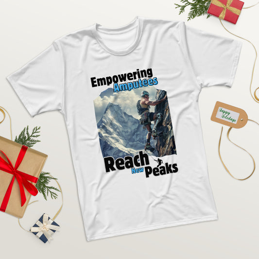 Amputee Climbing Power Men's t-shirt