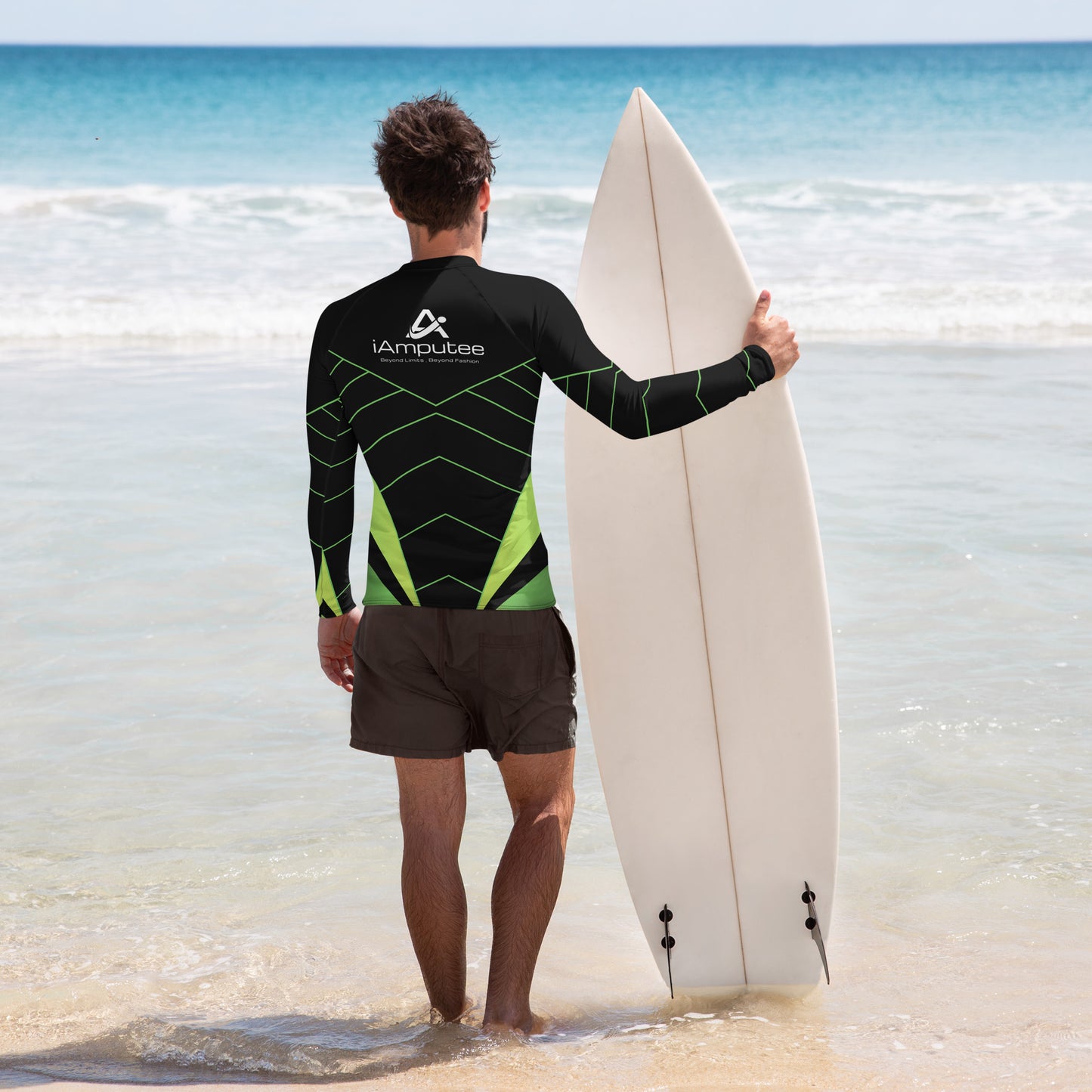 iAmputee Men's Rash Guard WaterSport