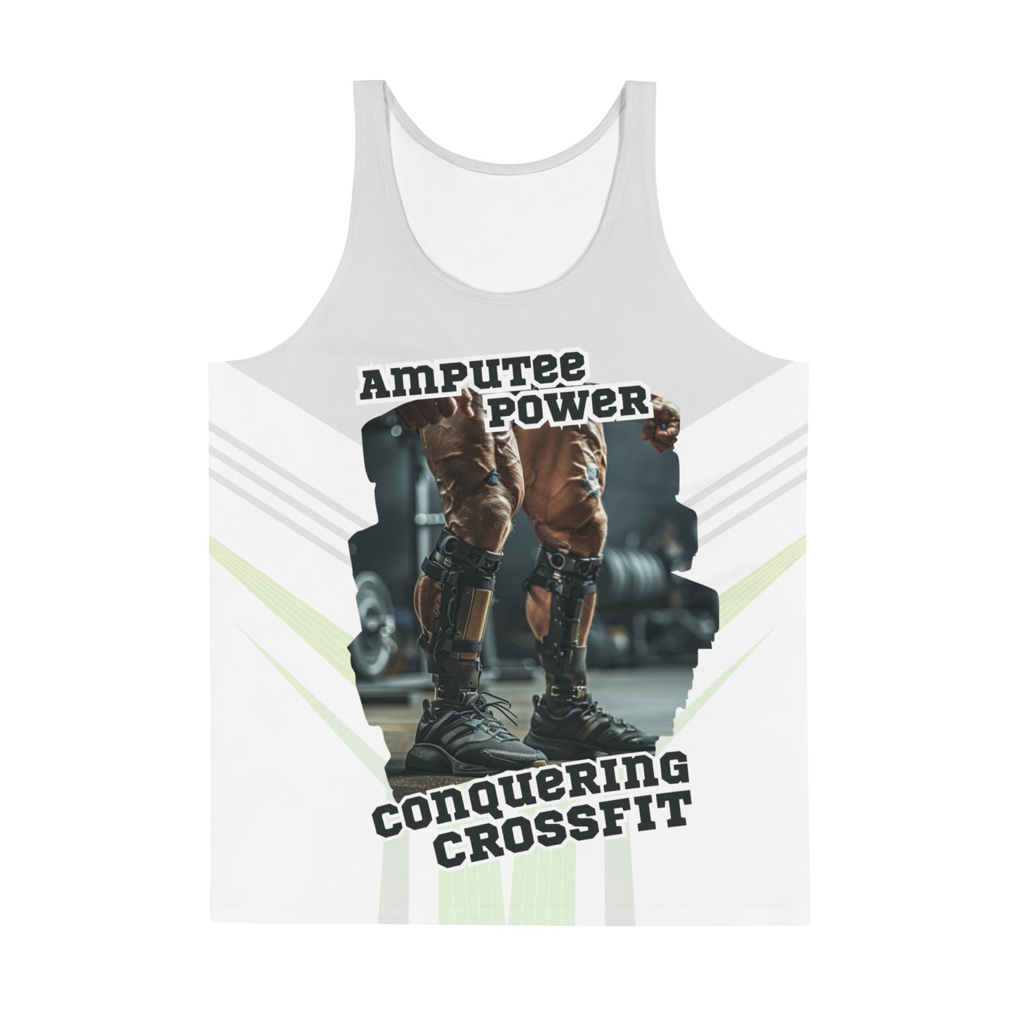 Amputee Crossfit Camiseta de tirantes unisex 