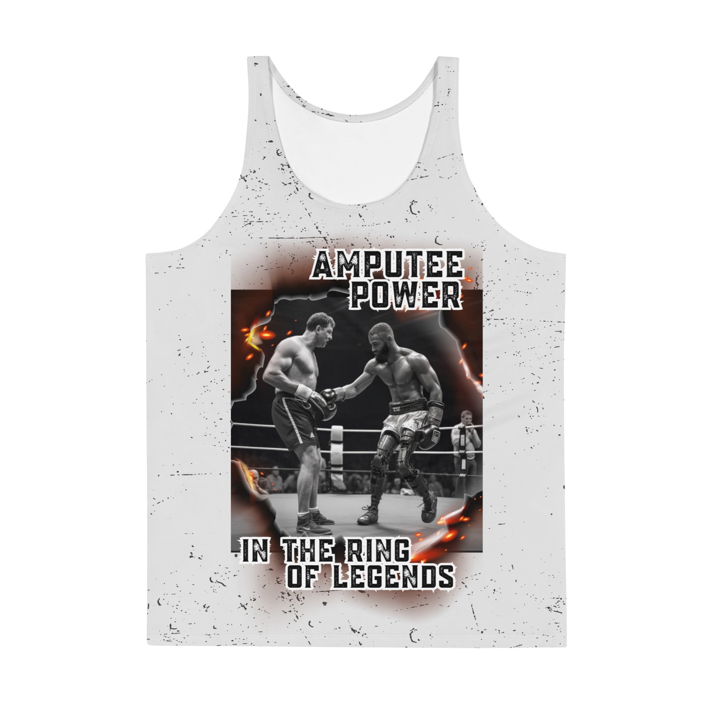 Amputee Boxing Legends Tank Top