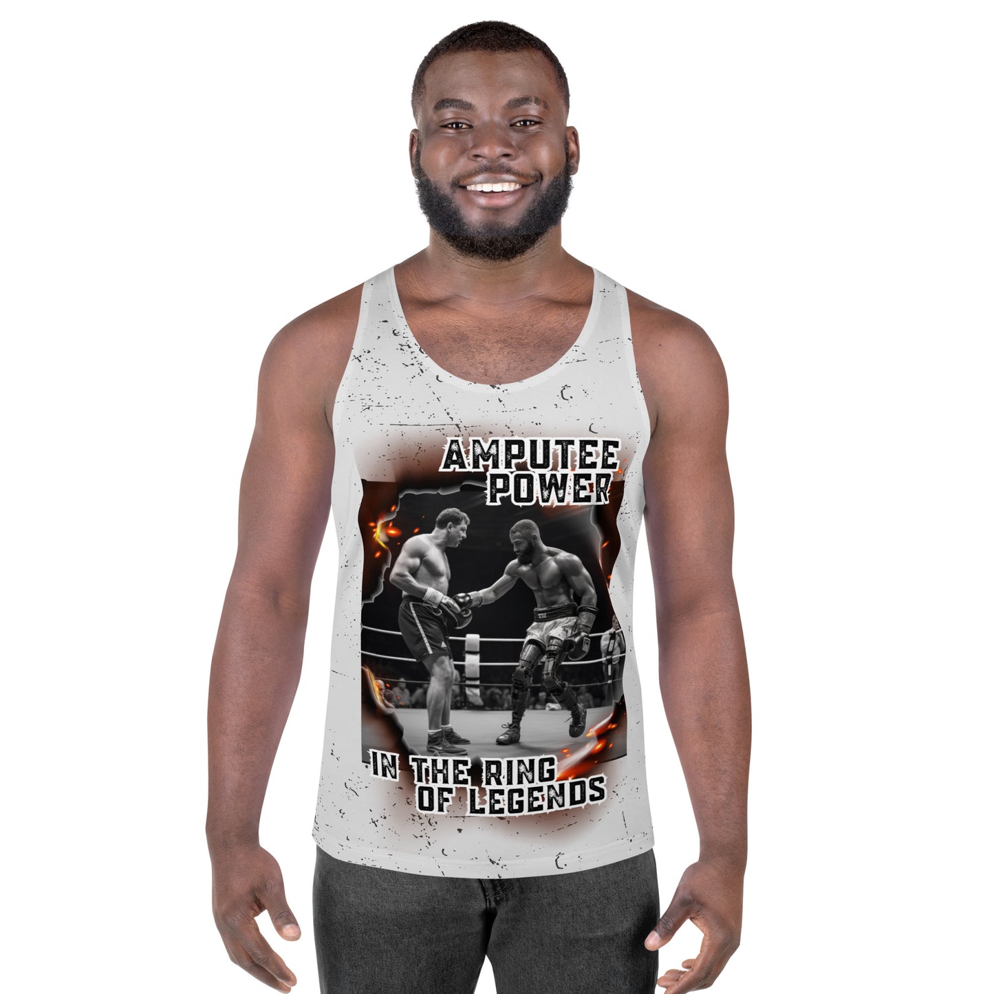 Amputee Boxing Legends Tank Top