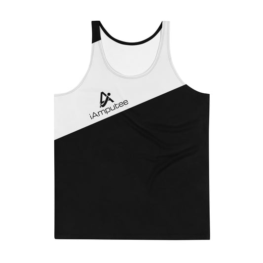 iAmputee Black & White Tank Top