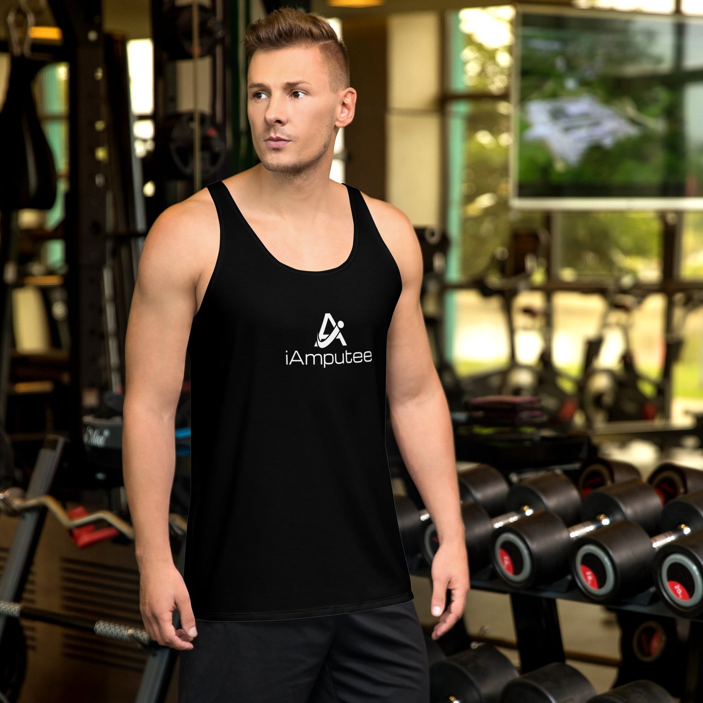 iAmputee Black Tank Top