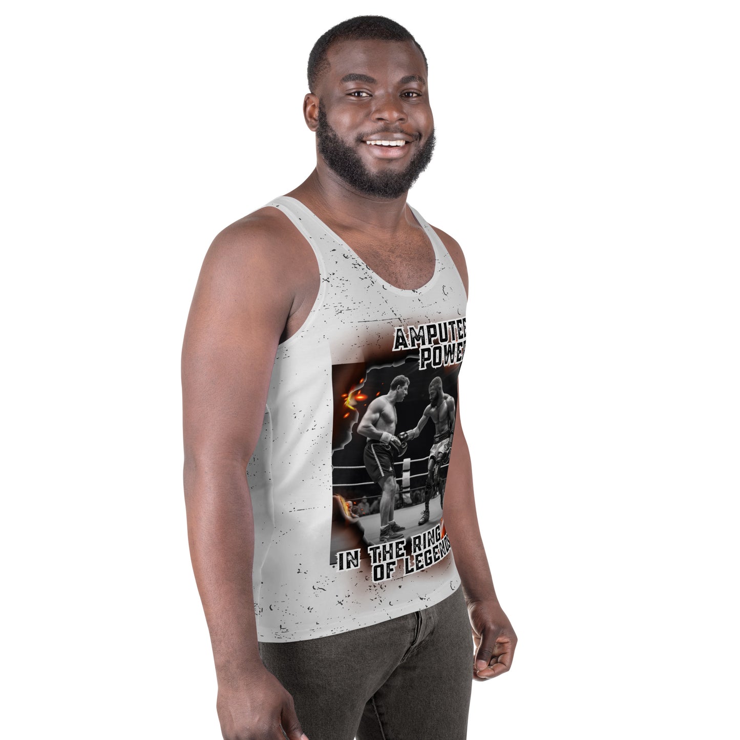 Amputee Boxing Legends Tank Top