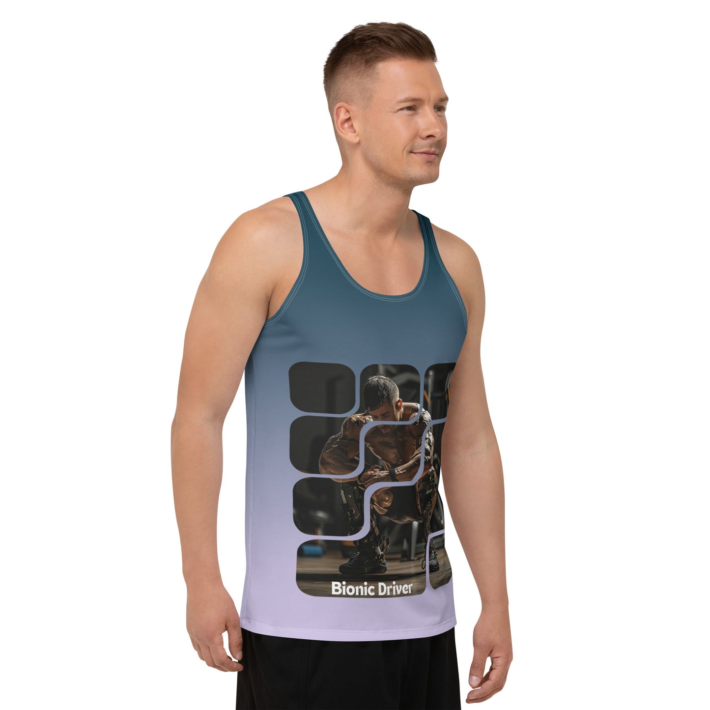 Camiseta sin mangas unisex Conductor biónico