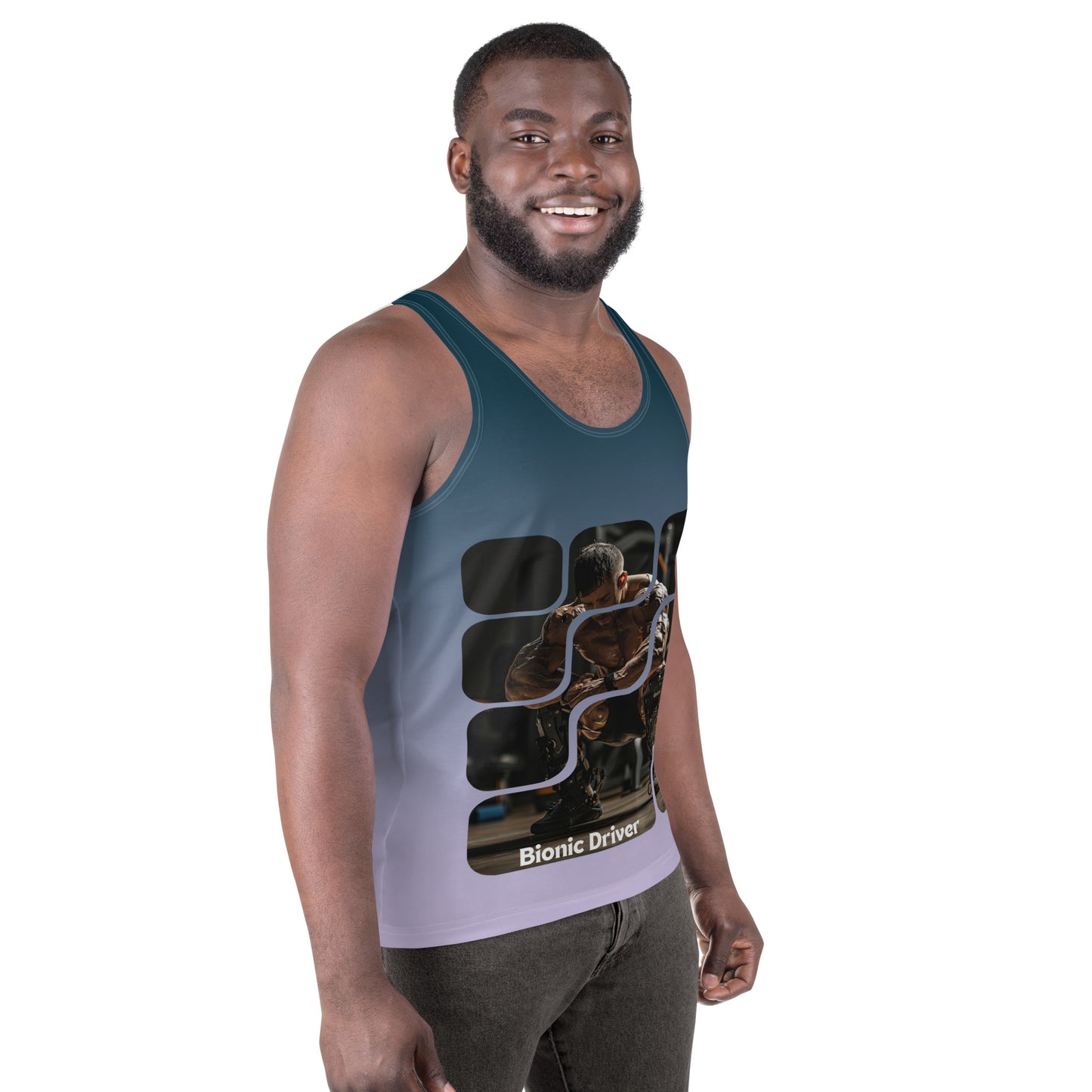 Camiseta sin mangas unisex Conductor biónico