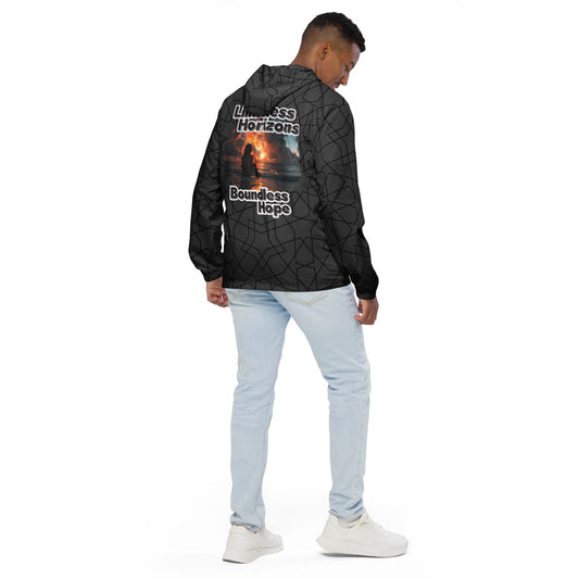 Limitless Horizons Men’s windbreaker