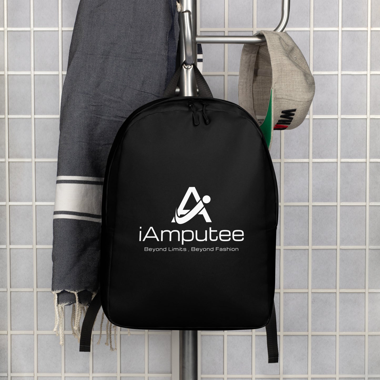 iAmputee Black Backpack