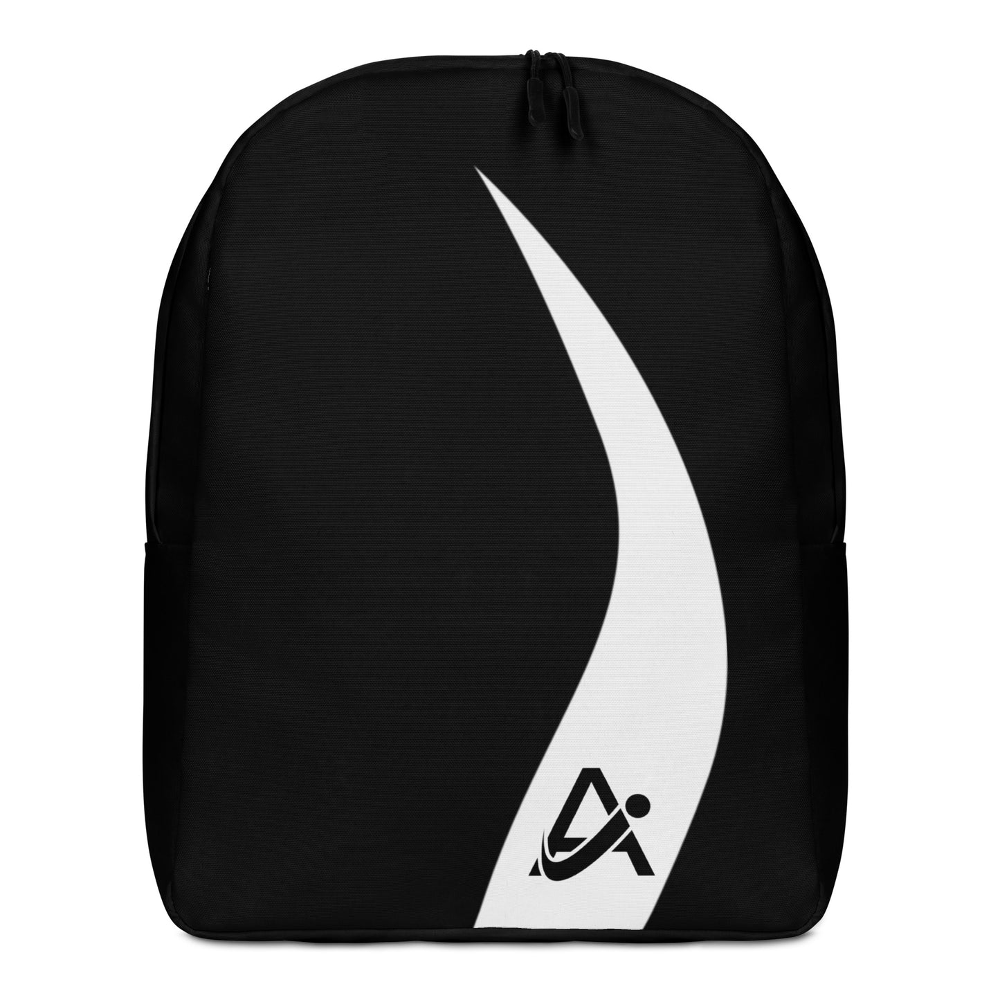 iAmputee Black & White Minimalist Backpack