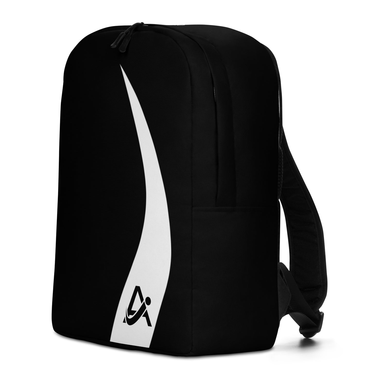 iAmputee Black & White Minimalist Backpack