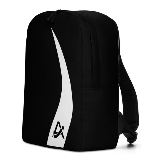 iAmputee Black & White Minimalist Backpack