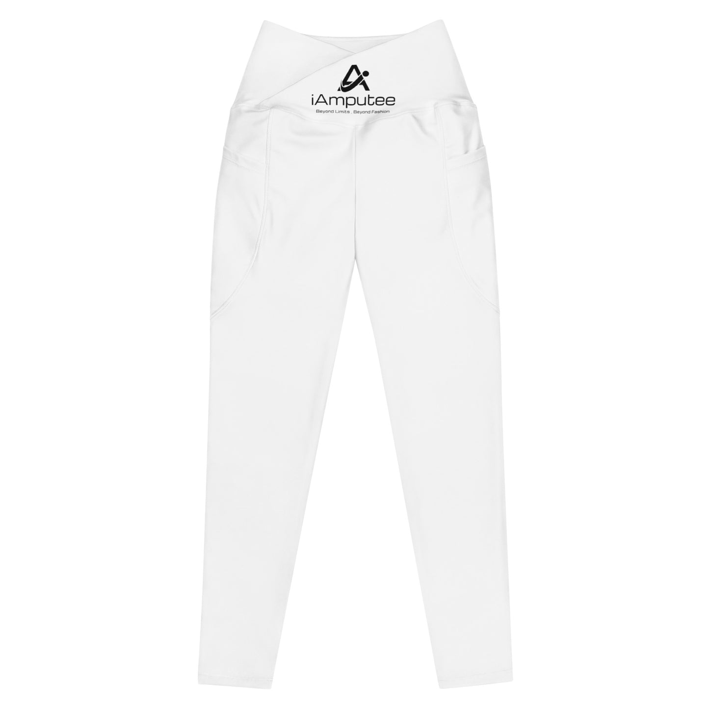 iAmputee Leggings cruzados con bolsillos